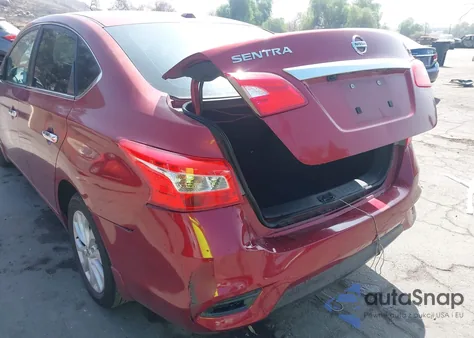 2019 Nissan Sentra Sv z USA, uszkodzony, nr VIN 3N1AB7AP5KY256844